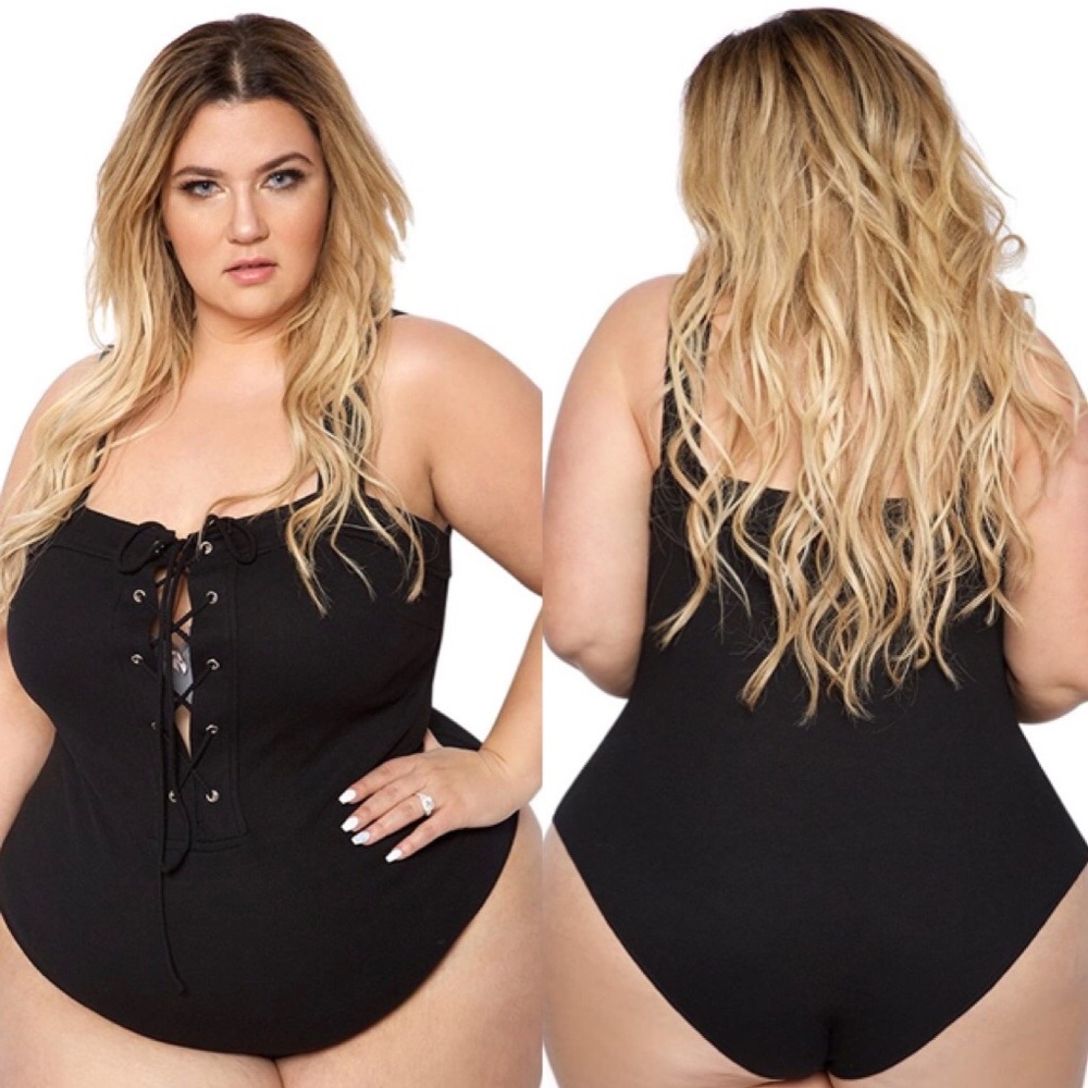Astra Signature lace up body suit